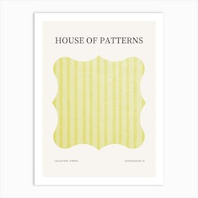 Stripes Pattern Poster 19 Art Print