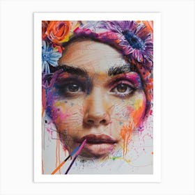 Contemporary Woman 1 Art Print