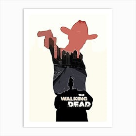 the Walking Dead Art Print