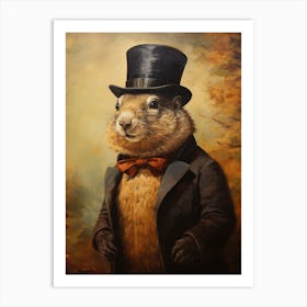 Ground Squirrel Art Print