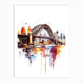 Sydney Harbour Bridge Art Print