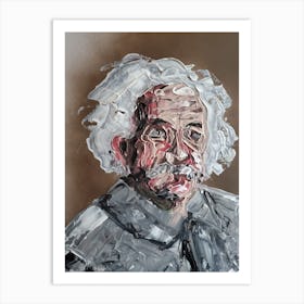 Einstein Art Print