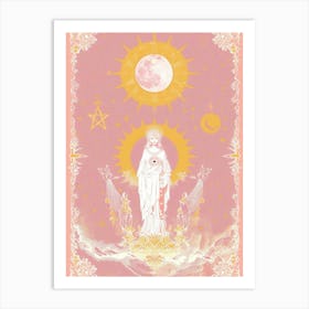 cosmis goddess Art Print