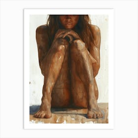 Nude Nude Art Print