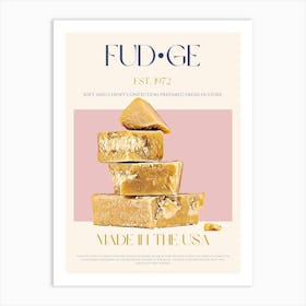 Fudge Mid Century Art Print