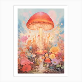 Mushroom Fantasy 9 Art Print