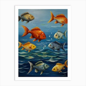 Fishes Art Print