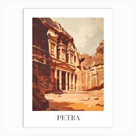 Petra Jordan Art Print