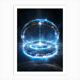 Ring Of Light Art Print