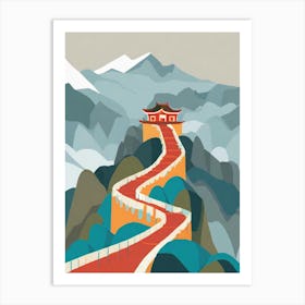 The Great Wall Of China Art Print