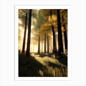 Forest 46 Art Print