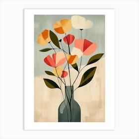 Flowers In A Vase 46 Art Print