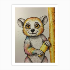 Lemur 1 Art Print