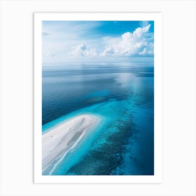 White Sand Island Art Print