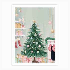 Christmas Tree 3 Art Print