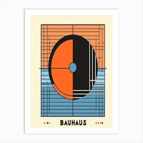 Bauhaus exhibition print 7 Art Print