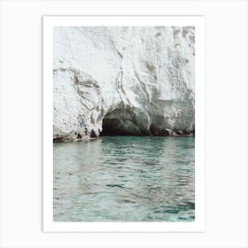 Beautiful Cave, Milos Art Print