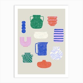 vessels Art Print