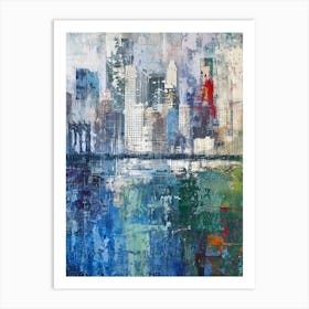 New York City Skyline 7 Art Print