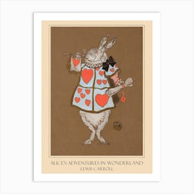 Classic Literature Art - Alice In Wonderland Art Print