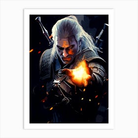 The Witcher 6 Art Print