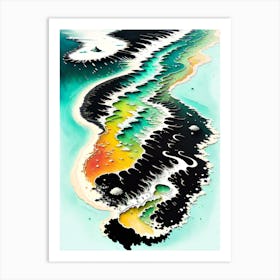 Waves'' Art Print