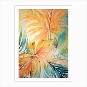 Tropical Leaves 11 Art Print