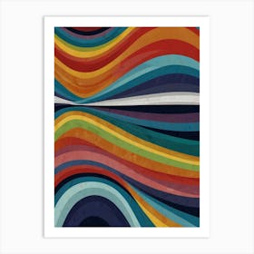 Abstract Wave Art Print