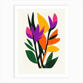 Bird Of Paradise Art Print