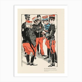 Soldier In Uniform 1 Art Print