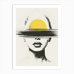 Eclectic Sun Art Print