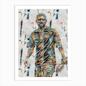 Lionel Messi Captain 1 Art Print
