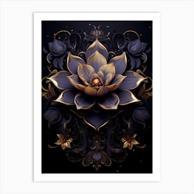 Lotus Flower 22 Art Print