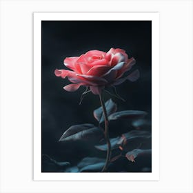 Dark Rose 29 Art Print