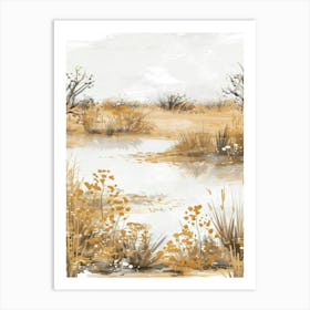 Marshland 3 Art Print