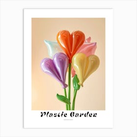 Dreamy Inflatable Flowers Poster Bleeding Heart 2 Art Print