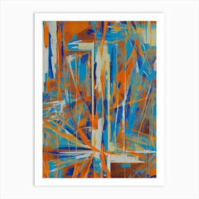 Abstract Painting 842 Art Print