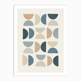 Geometric Shapes 29 2 Art Print