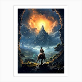 Lord Of The Rings Art Print