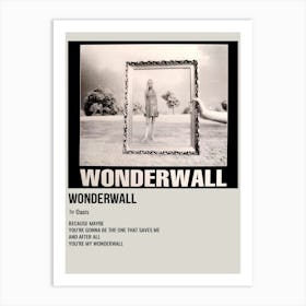 Wonderwall By Oasis Poster Art Print