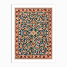 Holland Park Carpet, William Morris Art Print
