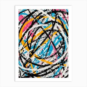 Abstract Painting 27 Art Print