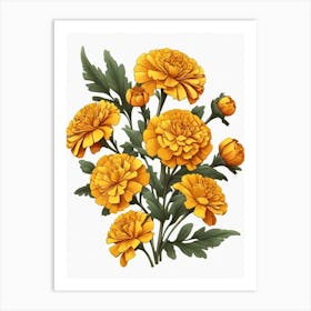 Carnations 1 Art Print