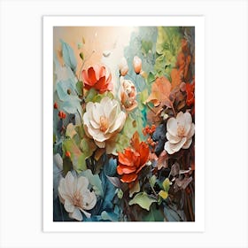 Flowers In A Vase Art Print