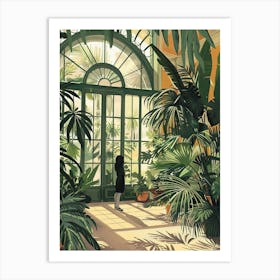 In The Garden Royal Palace Of Laeken Gardens Belgium 4 Art Print