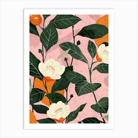 Floral Pattern 27 Art Print