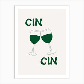 Glass of Wine Art Print