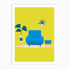 Living Room Furniture Art Print