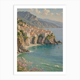 Italian Coast no1 Art Print