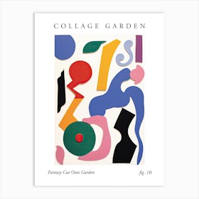Collage Garden 10 Art Print